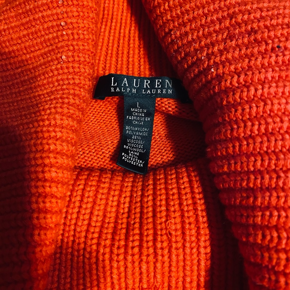 Beautiful orange Lauren Sweater